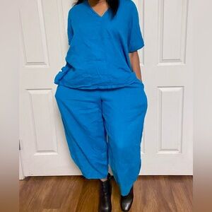 Bryan Walker Linen Shirt and Pant Set